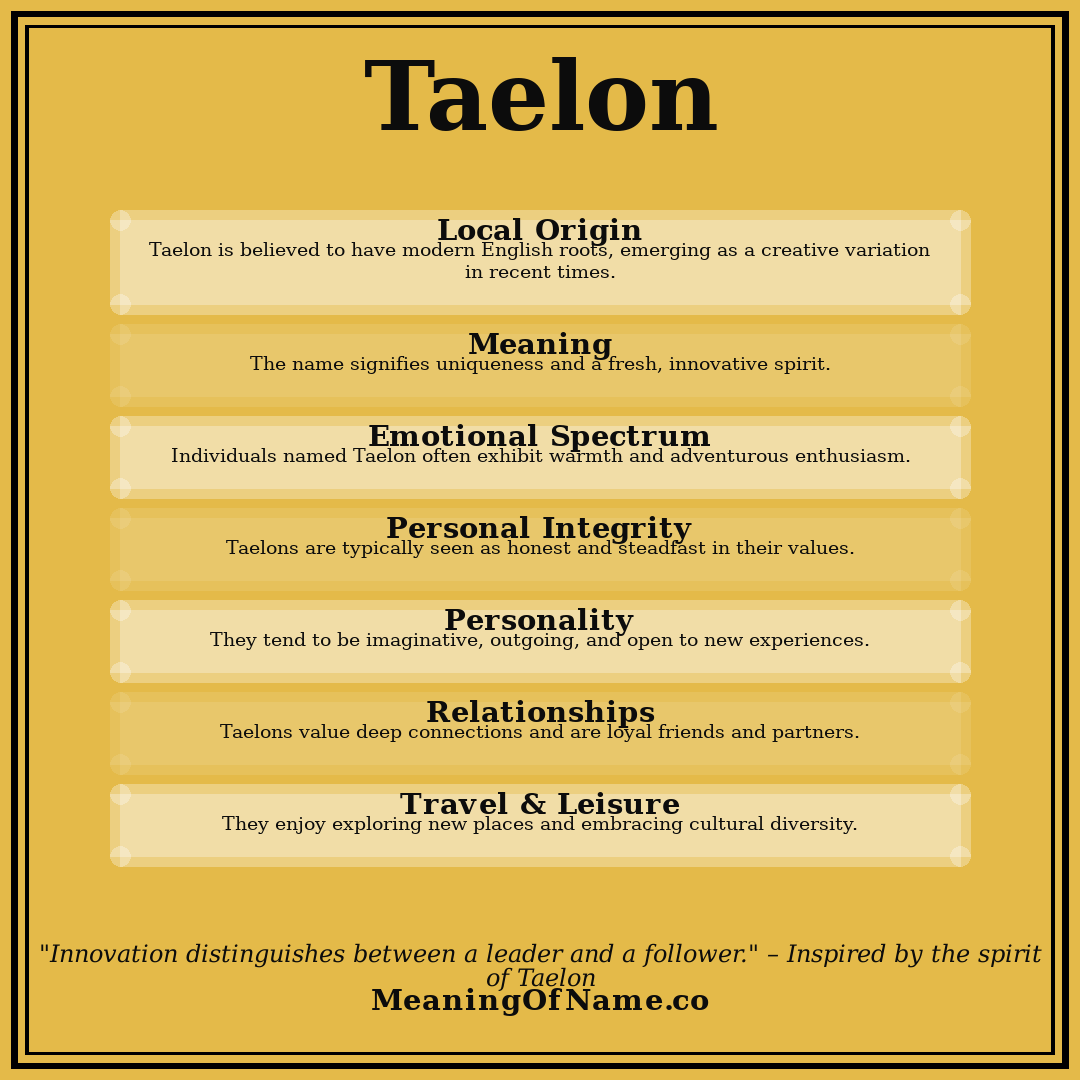 Taelon name meaning poster